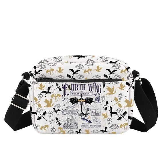 Fw Merch Fw Crossbody Bag Fly Or Die Shoulder Bag Fantasy Reader Gift ^-^ - Picture 1 of 7